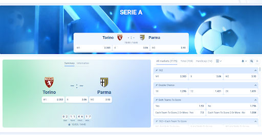 1xBet Live Stream